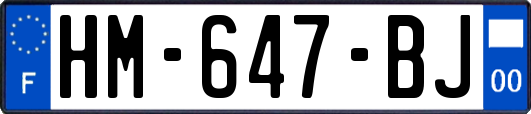 HM-647-BJ