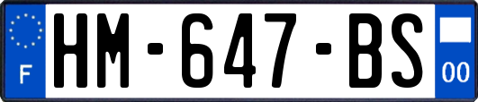HM-647-BS