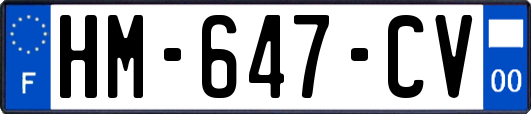 HM-647-CV