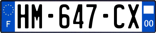 HM-647-CX