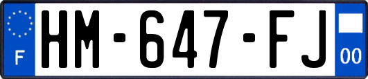 HM-647-FJ
