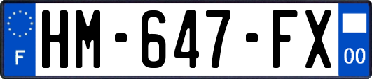 HM-647-FX