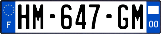 HM-647-GM
