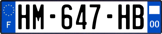 HM-647-HB