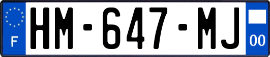 HM-647-MJ