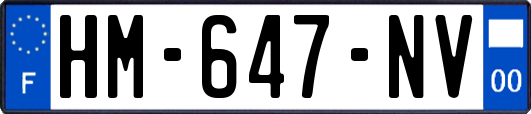 HM-647-NV