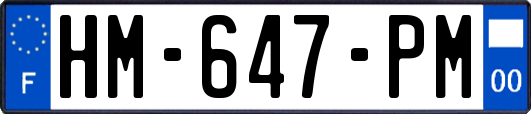 HM-647-PM
