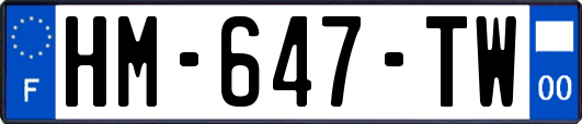 HM-647-TW
