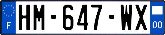 HM-647-WX