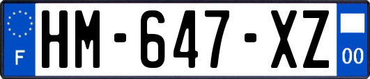 HM-647-XZ
