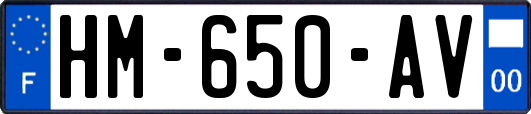 HM-650-AV