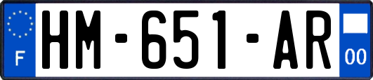 HM-651-AR