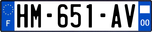 HM-651-AV