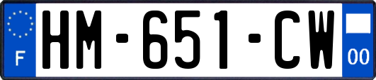 HM-651-CW