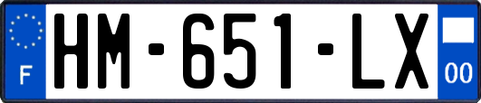 HM-651-LX