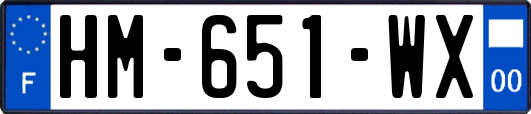 HM-651-WX