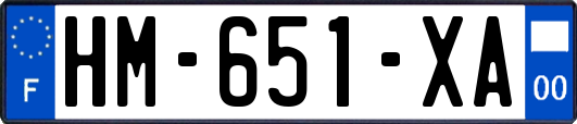 HM-651-XA