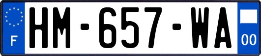 HM-657-WA