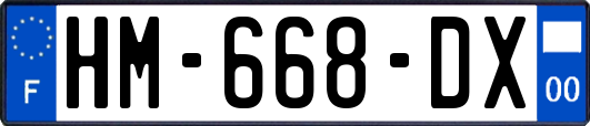 HM-668-DX
