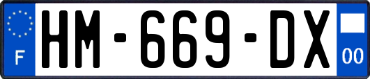 HM-669-DX