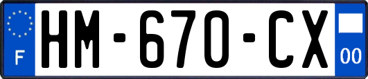 HM-670-CX