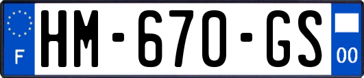 HM-670-GS