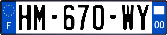 HM-670-WY