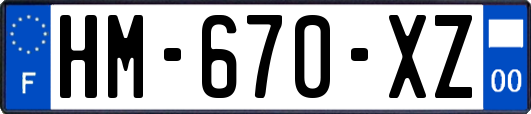 HM-670-XZ