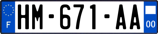 HM-671-AA