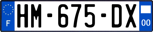 HM-675-DX
