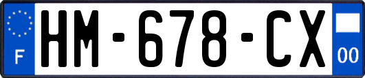 HM-678-CX