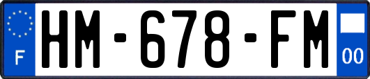 HM-678-FM