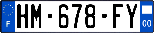 HM-678-FY