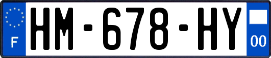 HM-678-HY