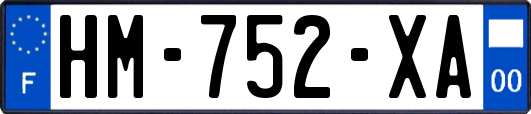 HM-752-XA