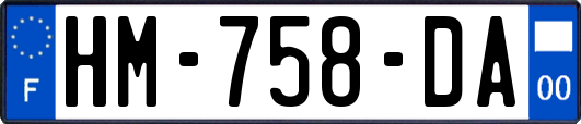 HM-758-DA