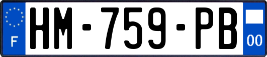 HM-759-PB
