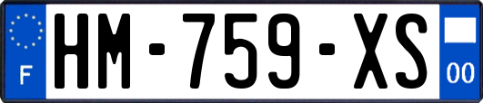 HM-759-XS