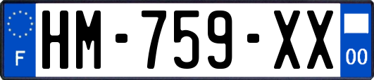 HM-759-XX