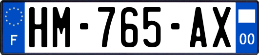 HM-765-AX