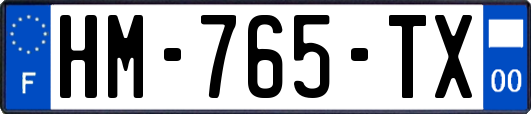 HM-765-TX