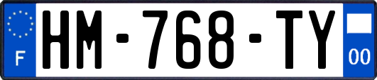 HM-768-TY