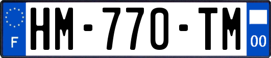HM-770-TM