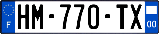 HM-770-TX