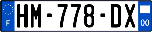 HM-778-DX