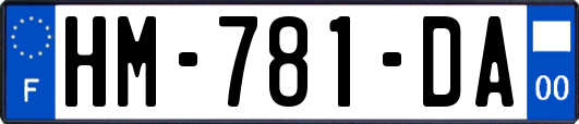 HM-781-DA