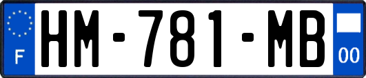 HM-781-MB