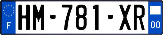 HM-781-XR