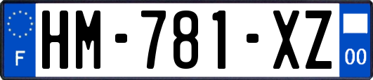 HM-781-XZ