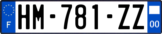 HM-781-ZZ